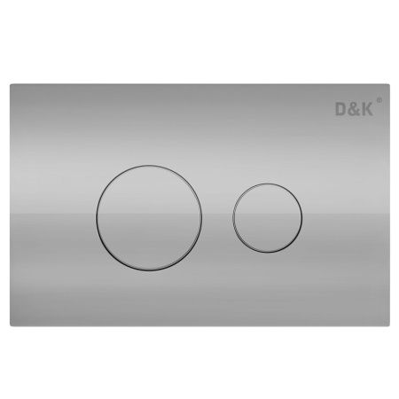 Кнопка механическая двойная D&K Venice DB1029001 хром