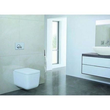 Инсталляция OLI 120 ECO mechanic с кнопкой Globe хром глянец, пластик 879236mGL00