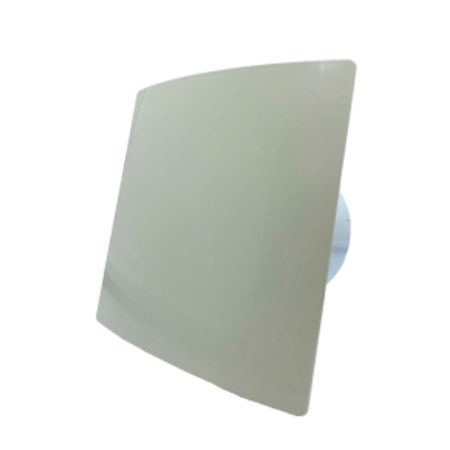 Вентилятор вытяжной D100 мм КосмоВент КОСМО KV100sk-ок слоновая кость, с обратным клапаном (1/16)