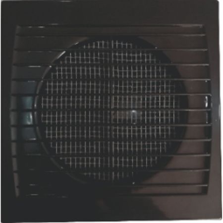 Вентилятор вытяжной D125 мм КосмоВент В125(BLACK)ш без В/К, черный, с шарикоподшипником (1/16)