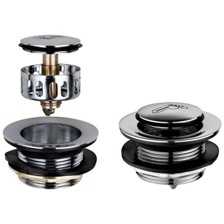 Донный клапан Dokorona DK-815B с системой клик-клак, гидрозатвором