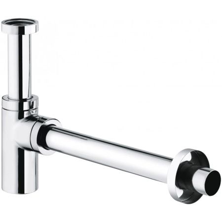 Сифон круглый Dokorona DK-809 цвет хром, 32 мм