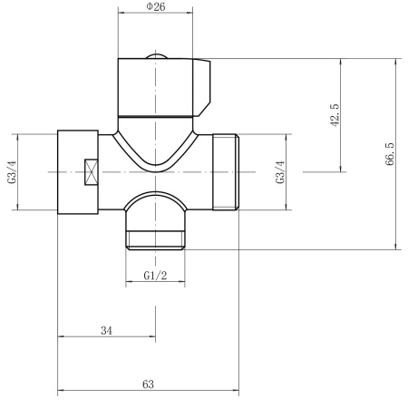 Блок дивертора FASHUN ABBB-L