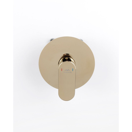 Смеситель для ванной FASHUN A7185-35 встраиваемый, золото