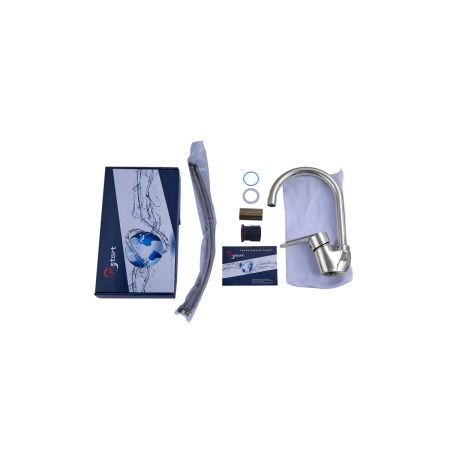 Смеситель для кухни PLStart PL4106, высокий излив