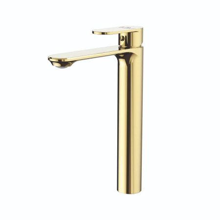 Смеситель для раковины FASHUN A5185-35 высокий, золото