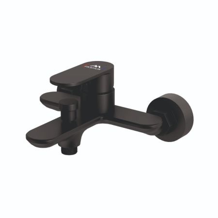 Смеситель для ванной FASHUN A3285-7 короткий излив, черный