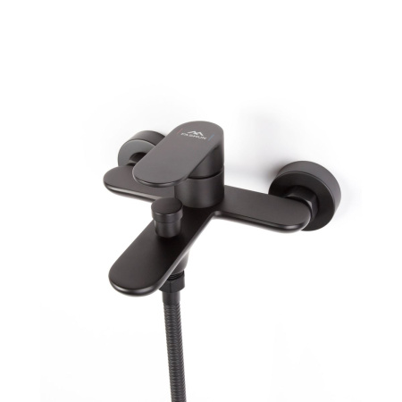 Смеситель для ванной FASHUN A3285-7 короткий излив, черный