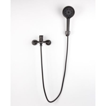 Смеситель для ванной FASHUN A3285-7 короткий излив, черный