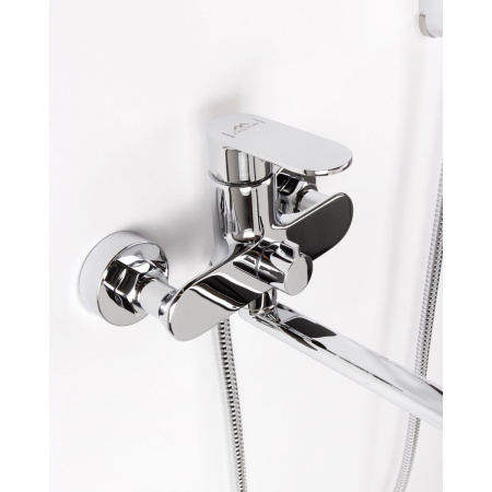 Смеситель для ванной FASHUN A2285 длинный излив