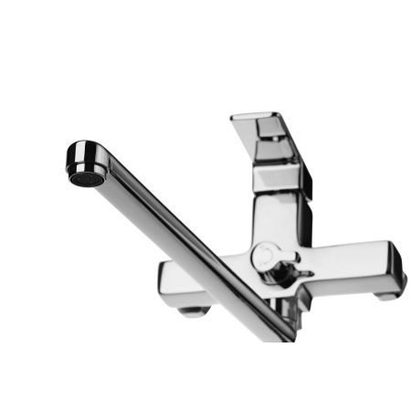 Смеситель для ванны Gross Aqua 2800880C-35F Edge хром