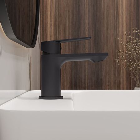 Смеситель для умывальника Gross Aqua Dyno Matt black 6248285MB