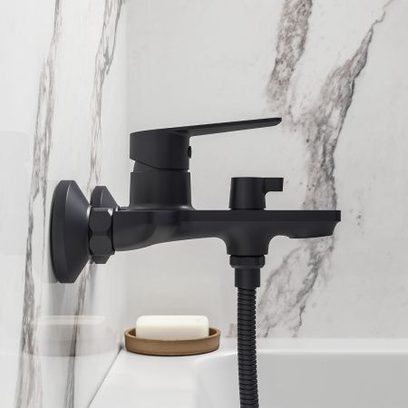 Смеситель для ванны Gross Aqua 2105285MB Dyno Matt Black