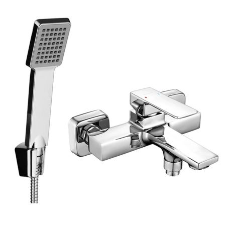 Смеситель для ванны Gross Aqua 2510880C Edge хром