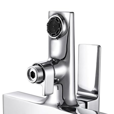 Смеситель для ванны Gross Aqua 2510880C Edge хром