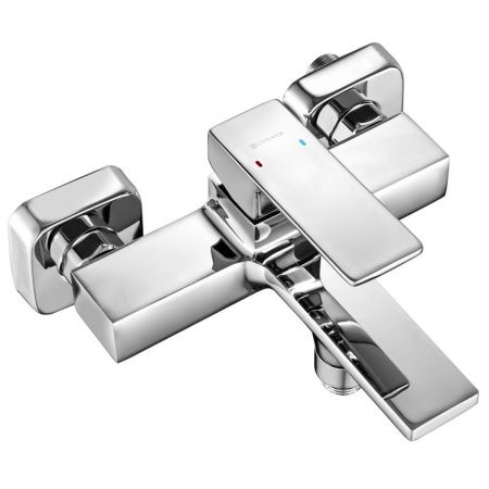 Смеситель для ванны Gross Aqua 2510880C Edge хром