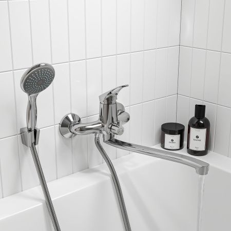 Смеситель для ванны Gross Aqua 7211258C-35S Base