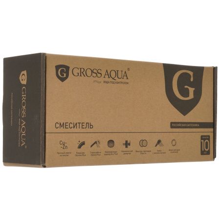 Смеситель для ванны Gross Aqua 7211258C-35S Base