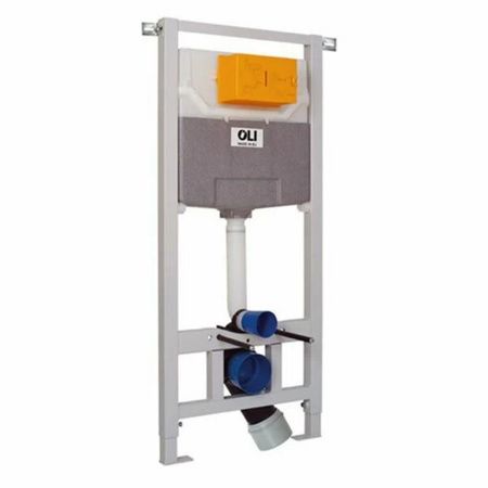 Инсталляция OLI 120 ECO Block Sanitarblock mechanic с кнопкой Narrow OLIpure, черный 773705