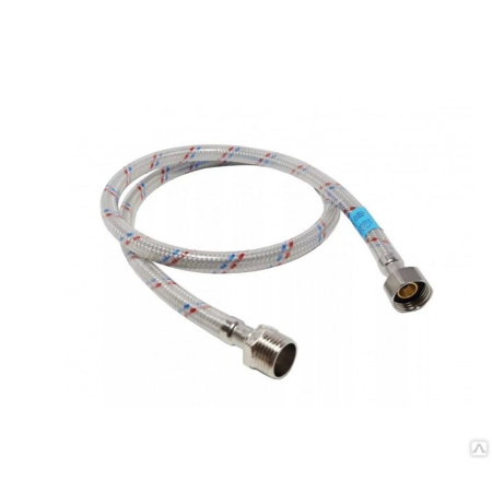 Гибкая подводка 40 см 1/2" ВР/НР MONOFLEX ОПТИМА сталь. гайки (200)