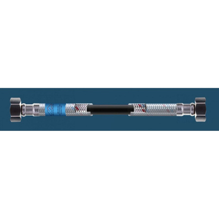 Гибкая подводка 80 см 1/2" ВР/ВР MONOFLEX ОПТИМА сталь. гайки (100)