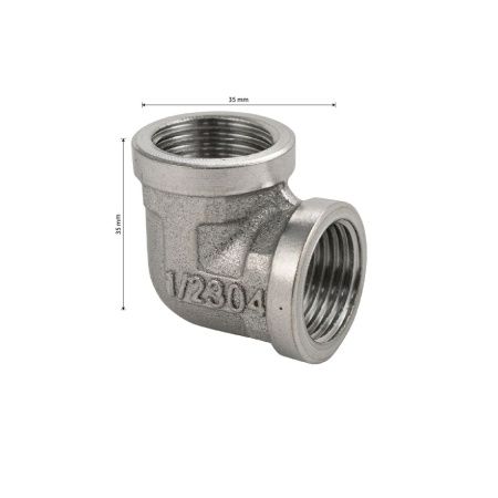 Уголок МАК 376 1/2, м/м, из нержавеющей стали (30/240)