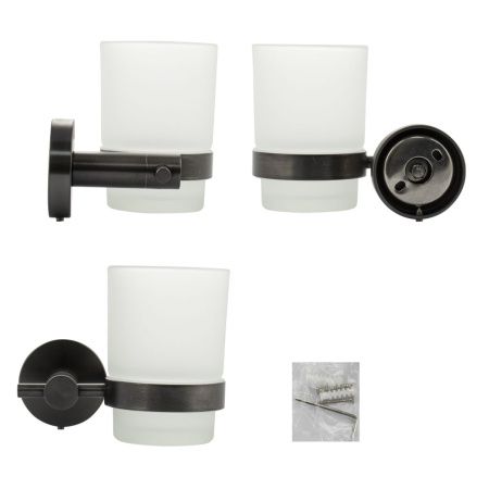 Стакан стеклянный GFmark 78005 графит