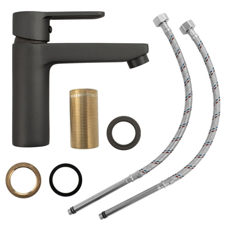 Смеситель для раковины Consul 8930 Графит