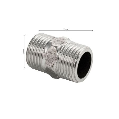Ниппель МАК 373 1/2, п/п, из нержавеющей стали (50/400)