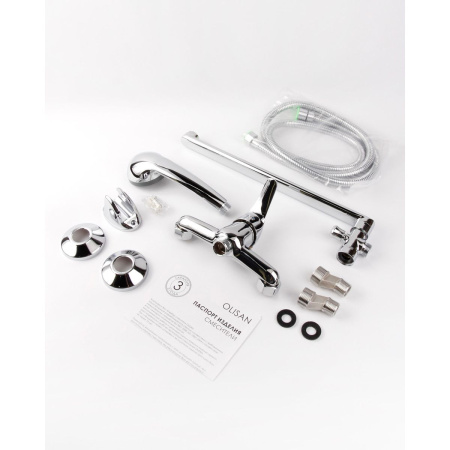 Смеситель для ванны OLIVE'S Olisan PF15102 PROFI с длинным изливом 350 мм