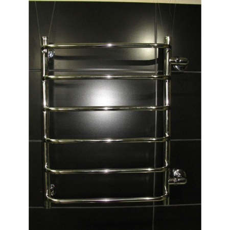 Полотенцесушитель водяной лесенка EVК classic М500*Ш500*В600/5 Скоба, боковое подключение, AISI 2 мм D1"