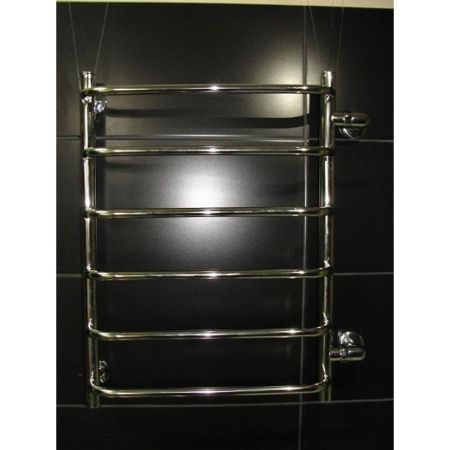 Полотенцесушитель водяной лесенка EVК classic М500*Ш500*В800/7 Скоба, боковое подключение, AISI 2 мм D1"