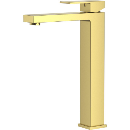 Смеситель для раковины D&K Bayern.Liszt DA1512007 высокий матовое золото