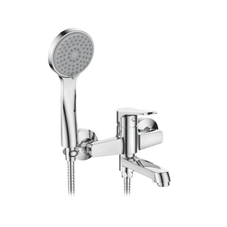 Смеситель для ванны LEDEME L3161 с коротким изливом