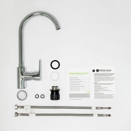 Смеситель GROSS AQUA Space для кухни 3118288C-B02