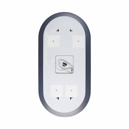 Зеркало Fleur Led 600х1000 с бесконтактным сенсором, холодная подсветка ЗЛП532