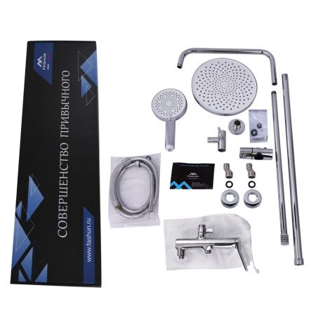 Душевая стойка FASHUN A2486 с изливом хром