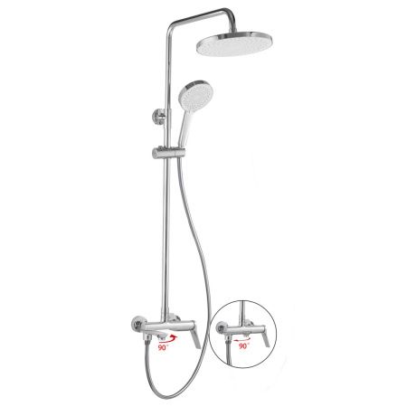 Душевая стойка FASHUN A2486 с изливом хром