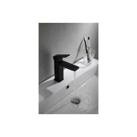 Смеситель для раковины Shevanik S9701H черный