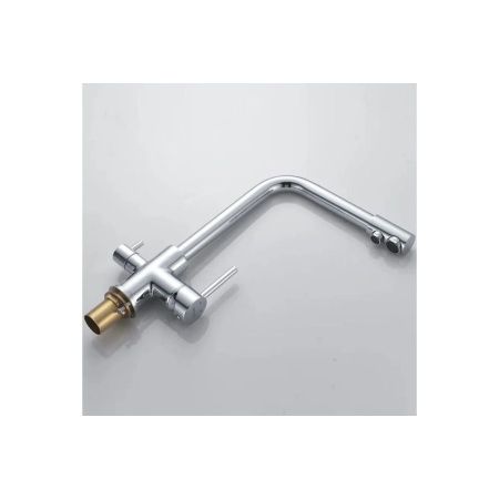 Смеситель для кухни Shevanik S328 с подключением фильтра питьевой воды, хром