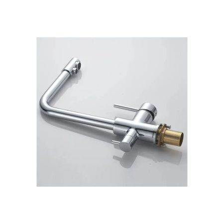 Смеситель для кухни Shevanik S328 с подключением фильтра питьевой воды, хром