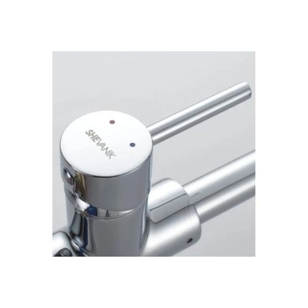 Смеситель для кухни Shevanik S328 с подключением фильтра питьевой воды, хром