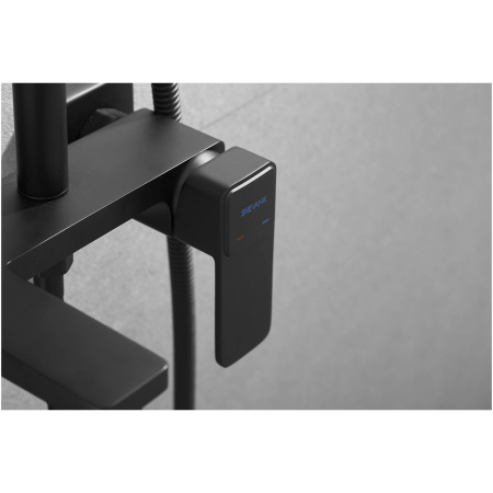 Душевая система Shevanik S9736H черная