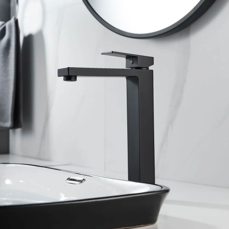 Смеситель для раковины Shevanik S9611H черный