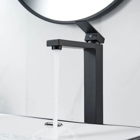 Смеситель для раковины Shevanik S9611H черный