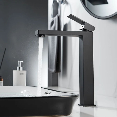 Смеситель для раковины Shevanik S9611H черный