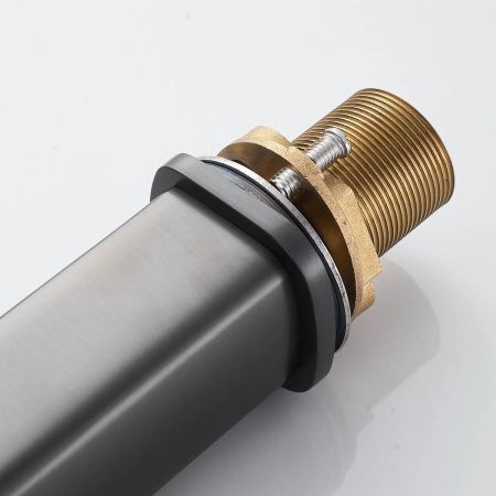 Смеситель для раковины Shevanik S9911T оружейная сталь