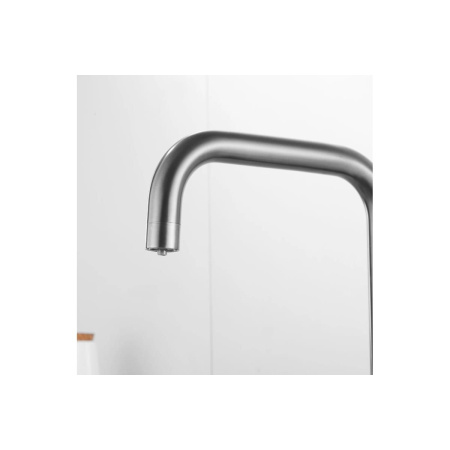 Смеситель для кухни Shevanik S228T с подключением фильтра питьевой воды, оружейная сталь