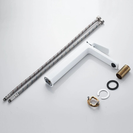 Смеситель для раковины Shevanik S9911C белый