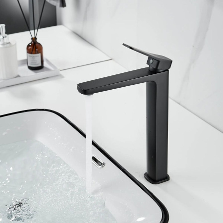 Смеситель для раковины Shevanik S9911H черный